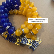 Load image into Gallery viewer, Mixed Tau Beta Sigma bracelet