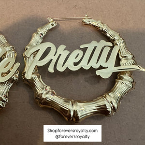 Gold Pretty Poodle earrings