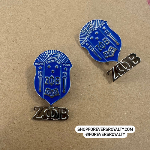 Zeta Phi Beta pin