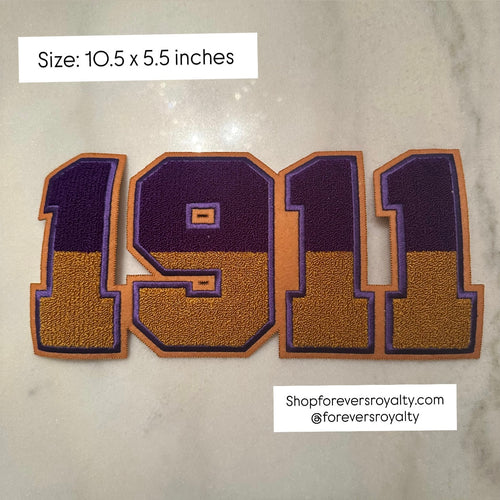 1911 Omega Psi Phi patch