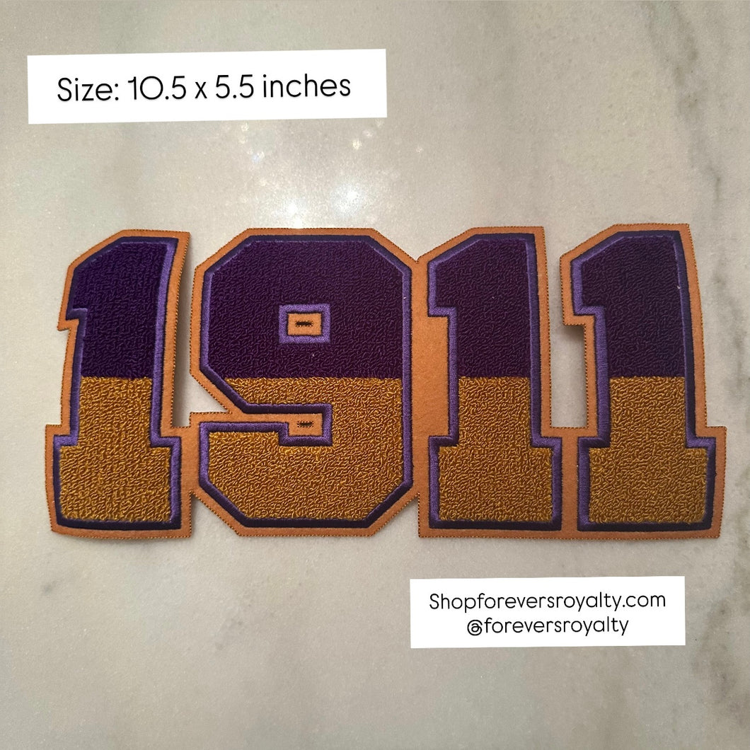 1911 Omega Psi Phi patch