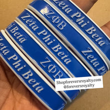 Load image into Gallery viewer, Zeta Phi Beta wristband