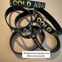 Load image into Gallery viewer, Ice cold Alpha Phi Alpha wristband