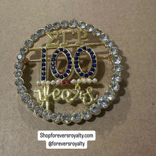 Load image into Gallery viewer, 100 years of Sigma Gamma Rho pin