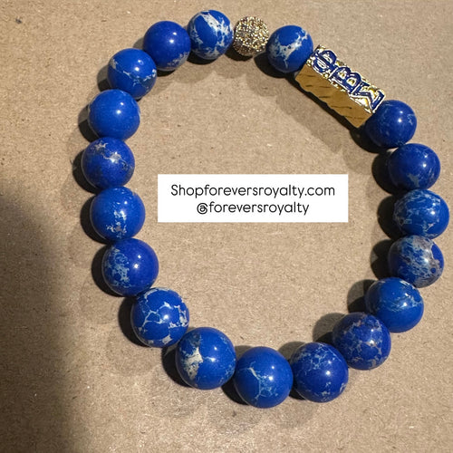 The Gold Phi Beta Sigma bracelet