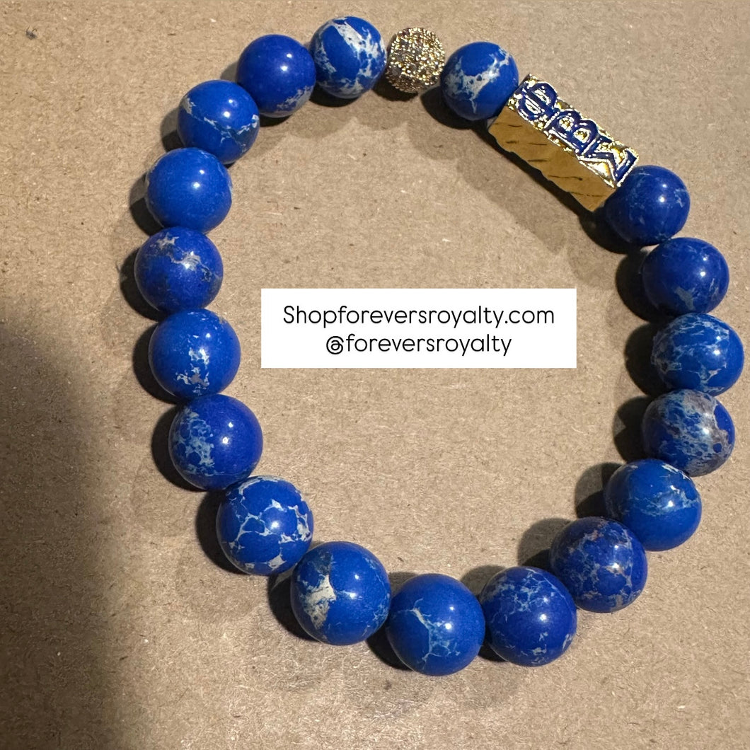 The Gold Phi Beta Sigma bracelet