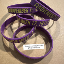 Load image into Gallery viewer, Omega Psi Phi founders wristband