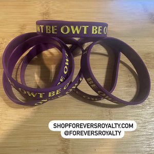 BE OWT wristband