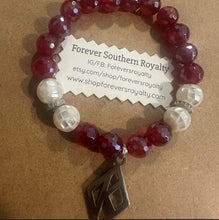 Load image into Gallery viewer, Red Kappa Alpha Psi bracelet .