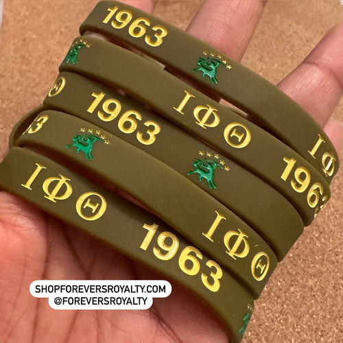 New Iota Phi Theta 1963 wristband