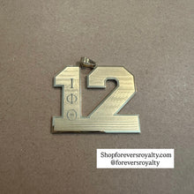 Load image into Gallery viewer, Gold Iota Phi Theta number