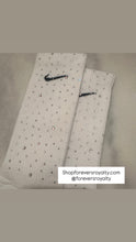 Load image into Gallery viewer, Clear AB rhinestone socks