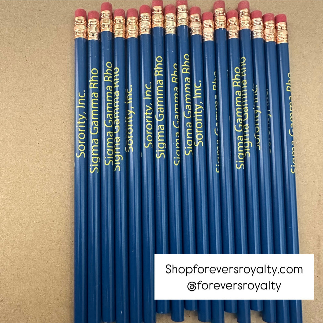 Sigma Gamma Rho pencil