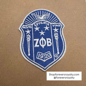 Zeta Phi Beta patch