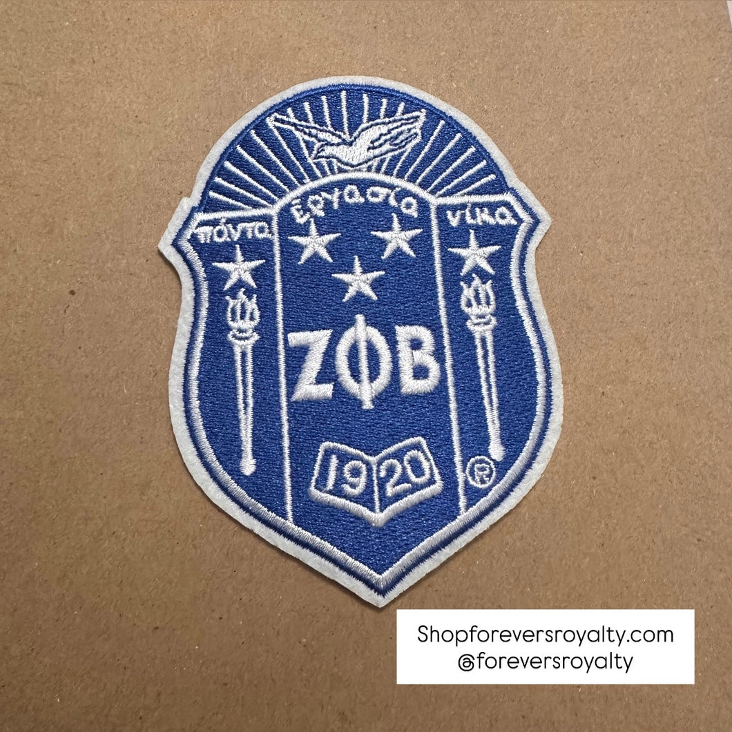 Zeta Phi Beta patch