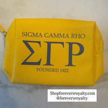 Load image into Gallery viewer, Sigma Gamma Rho make up bag