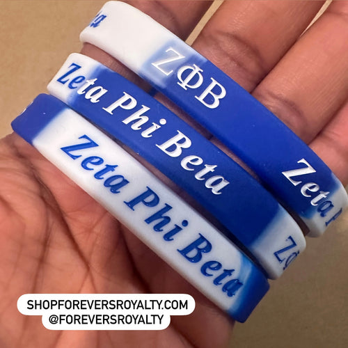 Zeta Phi Beta wristband