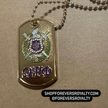 Load image into Gallery viewer, Omega Psi Phi necklace.