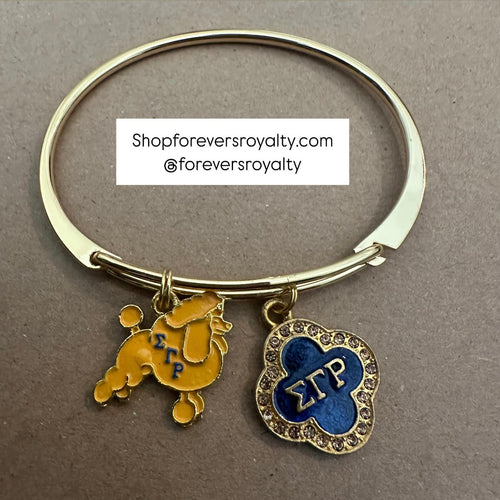 Gold SGRho bangle.