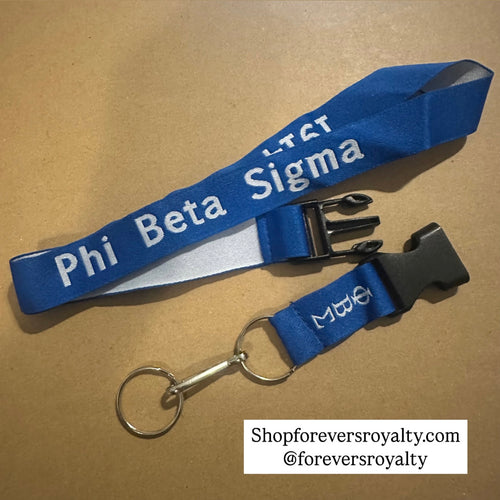 Phi Beta Sigma lanyard