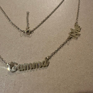 Sigma Gamma Rho necklace