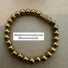 Load image into Gallery viewer, The all gold Iota Phi Theta bracelet