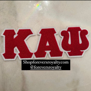 Kappa Alpha Psi letter patch