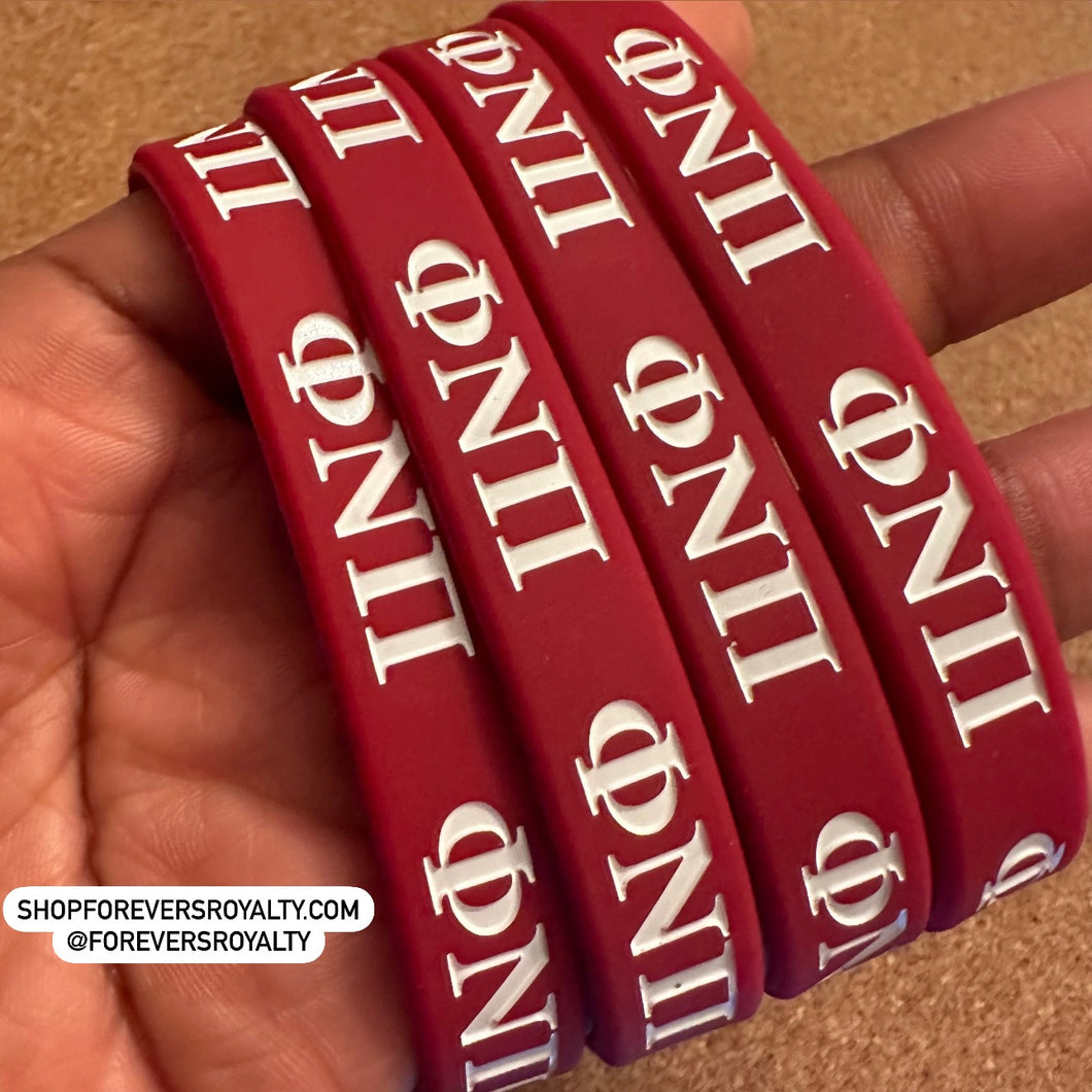 Phi Nu Pi wristband