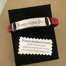 Load image into Gallery viewer, Red Leather Kappa Alpha Psi