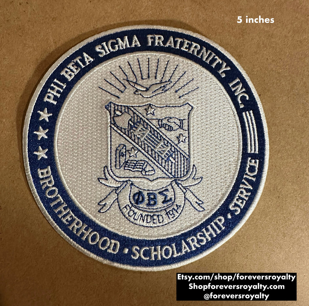 Circle Phi Beta Sigma patches