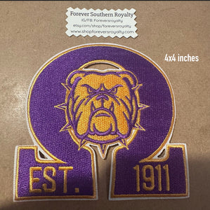 Omega Psi Phi patches