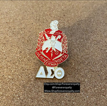 Load image into Gallery viewer, Gold Delta Sigma Theta pin