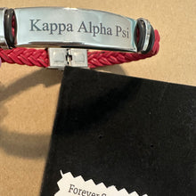 Load image into Gallery viewer, Red Leather Kappa Alpha Psi