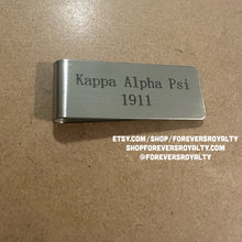 Load image into Gallery viewer, Kappa Alpha Psi money clip