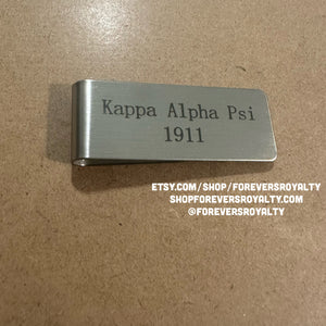 Kappa Alpha Psi money clip