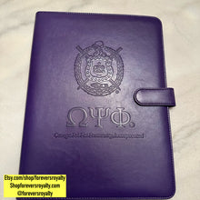 Load image into Gallery viewer, Omega Psi Phi portfolio