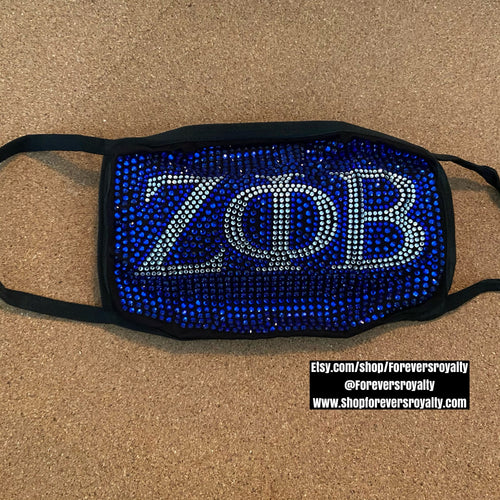 Zeta Phi Beta mask