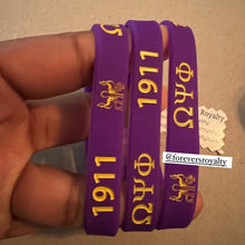 Load image into Gallery viewer, Omega Psi Phi wristband
