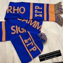 Load image into Gallery viewer, Sigma Gamma Rho scarf and hat set