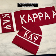 Load image into Gallery viewer, Kappa Alpha Psi scarf and hat