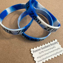 Load image into Gallery viewer, Blue Zeta wristband