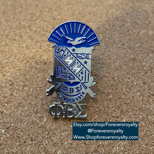 Phi Beta Sigma lapel pin