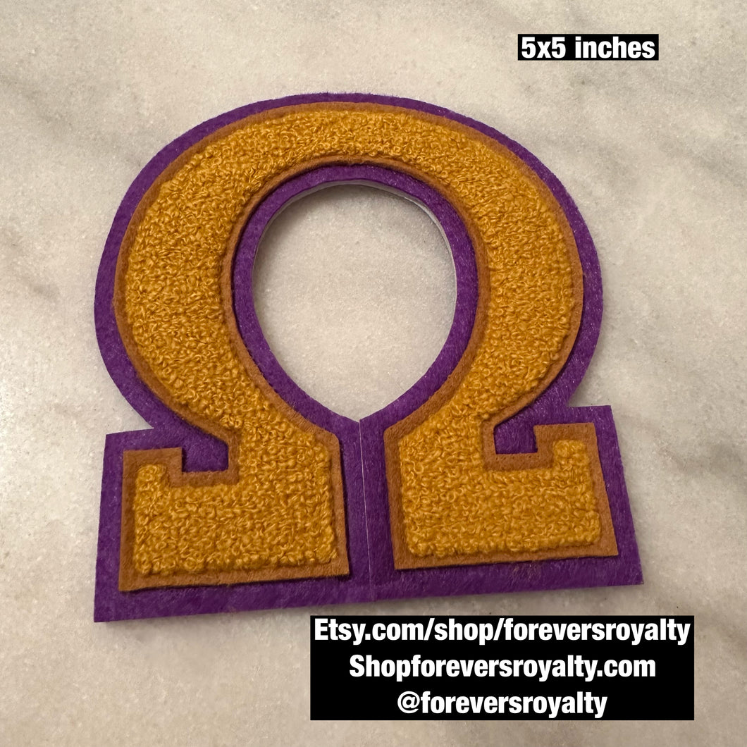 Omega Psi Phi patches