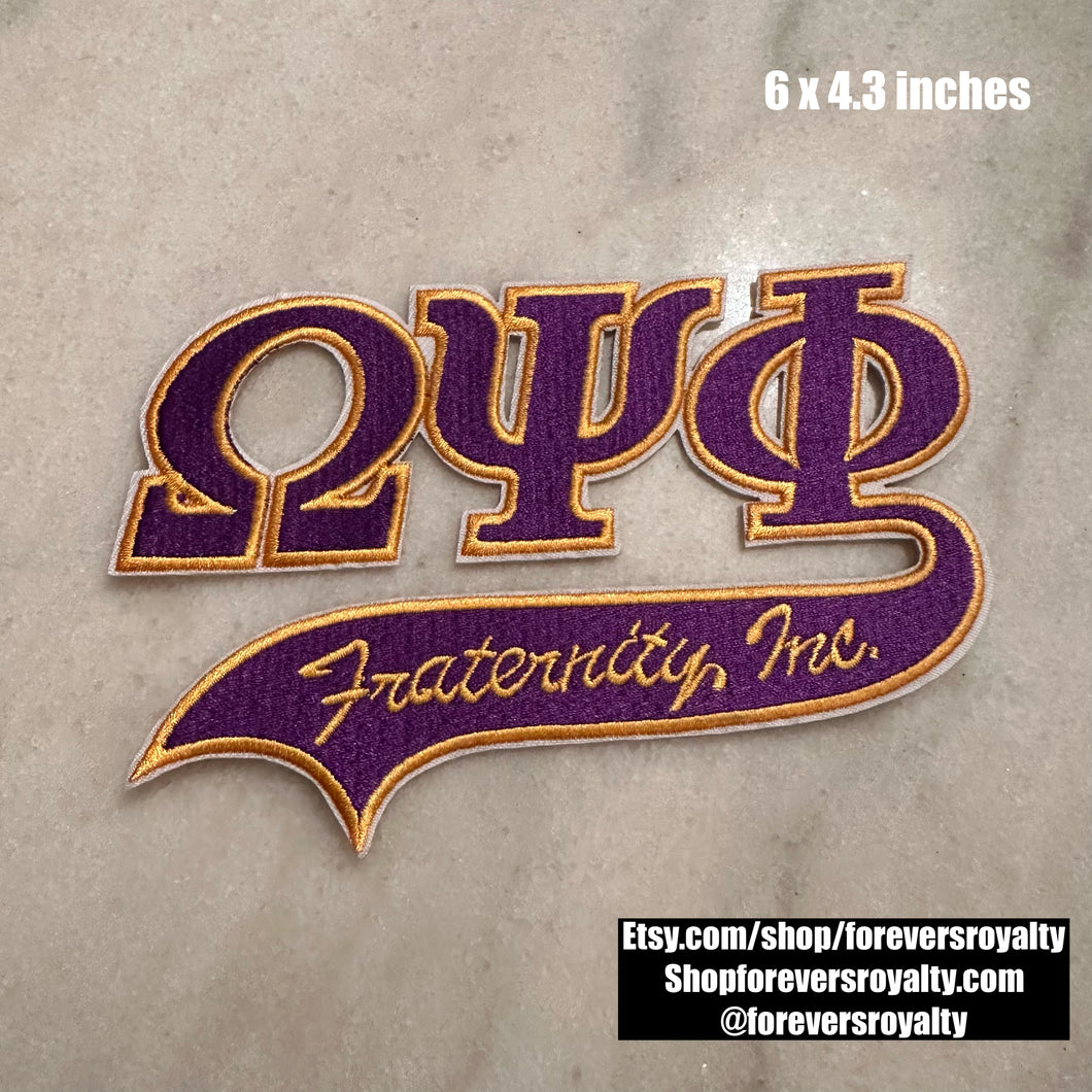 Omega Psi Phi patch