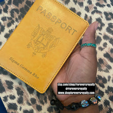 Load image into Gallery viewer, Sigma Gamma Rho passport cover