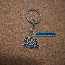 Load image into Gallery viewer, Phi Beta Sigma keychain
