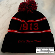 Load image into Gallery viewer, Black Delta Sigma Theta hat