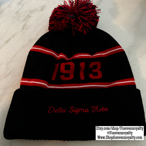 Black Delta Sigma Theta hat