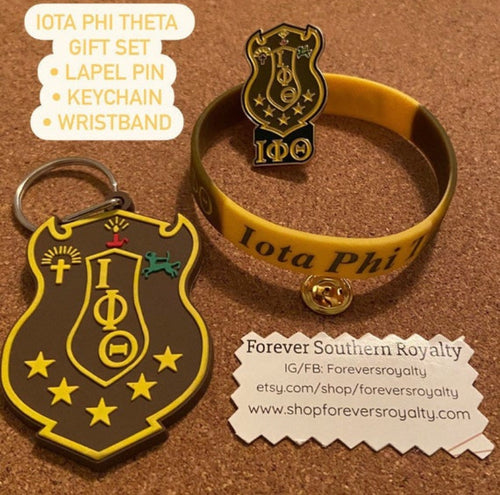 Iota Phi Theta Lapel gift set