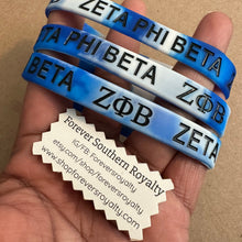 Load image into Gallery viewer, Blue Zeta wristband